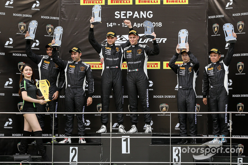 Armaan Ebrahim and Anindith Reddy (Lamborghini Super Trofeo Asia, Malaysia)