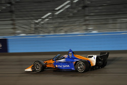 Scott Dixon, Chip Ganassi Racing Honda testing the new aeroscreen
