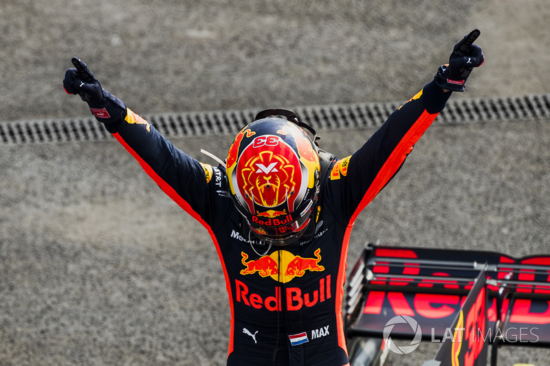 Yarış galibi Max Verstappen, Red Bull Racing