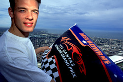 Alexander Wurz, Benetton, Melbourne'deki Rialto Kulesi'nin üzerinde