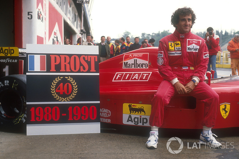 Alain Prost, Ferrari celebra su 40ª victoria