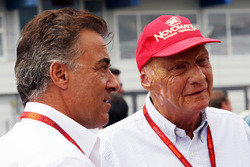 Jean Alesi, Presidente no ejecutivo de Mercedes en la parrilla