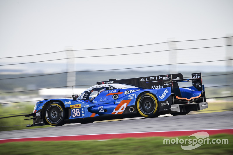 1. LMP2: #36 Signatech, Alpine A460: Gustavo Menezes, Nicolas Lapierre, Stéphane Richelmi