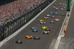 Start: James Hinchcliffe, Schmidt Peterson Motorsports, Honda, führt