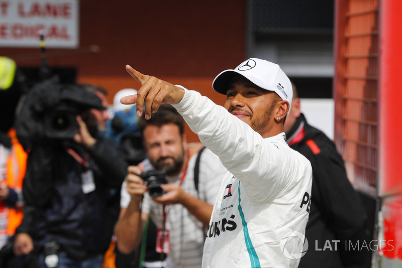 Lewis Hamilton 78. rajtelsősége az F1-ben