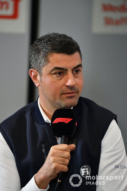 Michael Masi, Director de Carrera en la conferencia de prensa