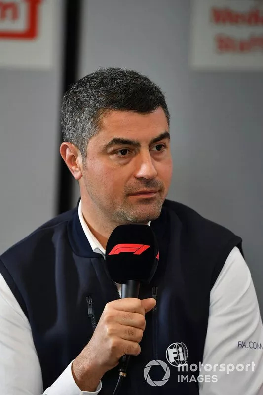 Michael Masi, Director de Carrera en la conferencia de prensa