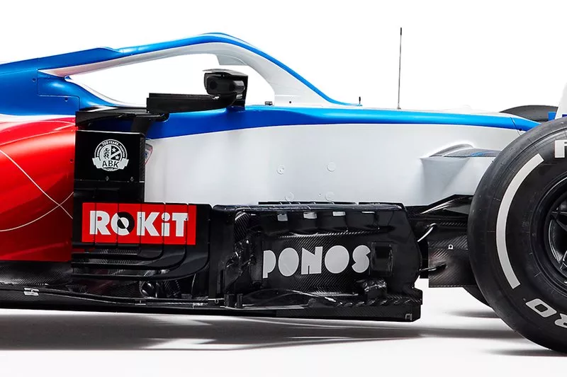 Detalles del Williams FW43