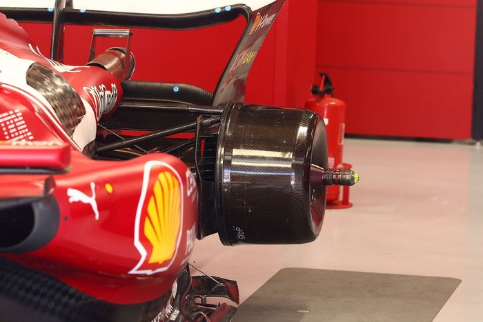 Ferrari SF-25 detalles técnicos