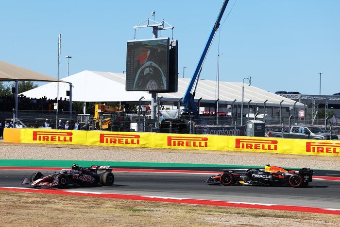 Oliver Bearman, Haas F1 Team, Yuki Tsunoda, Red Bull Racing