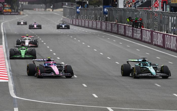 Lance Stroll, Aston Martin Racing, Franco Colapinto, Alpine