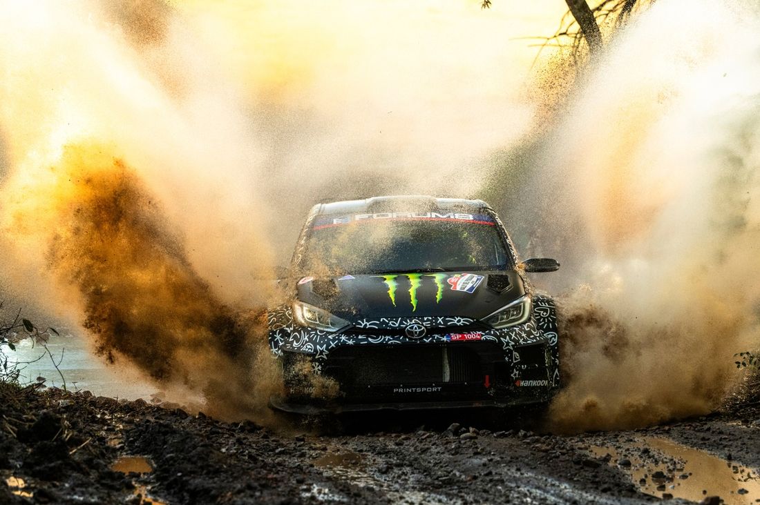Oliver Solberg, Elliott Edmondson, Printsport Toyota GR Yaris Rally