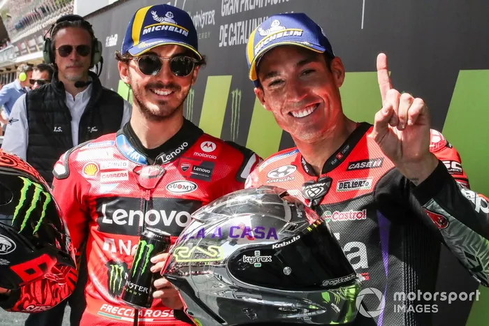Francesco Bagnaia, Ducati Team, Aleix Espargaro, Aprilia Racing Team