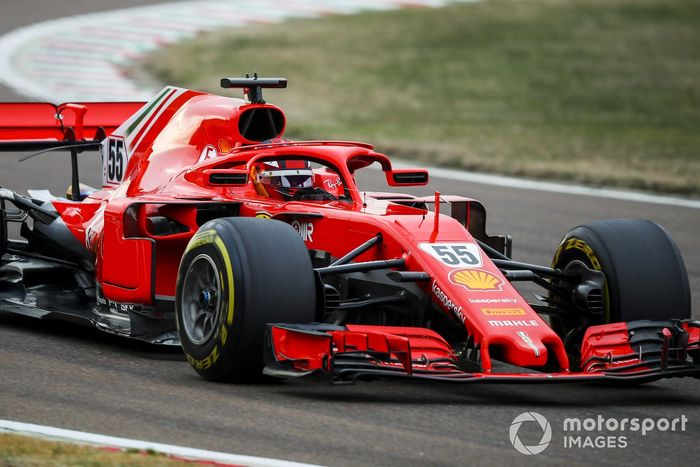 Carlos Sainz Jr., Ferrari SF71H  