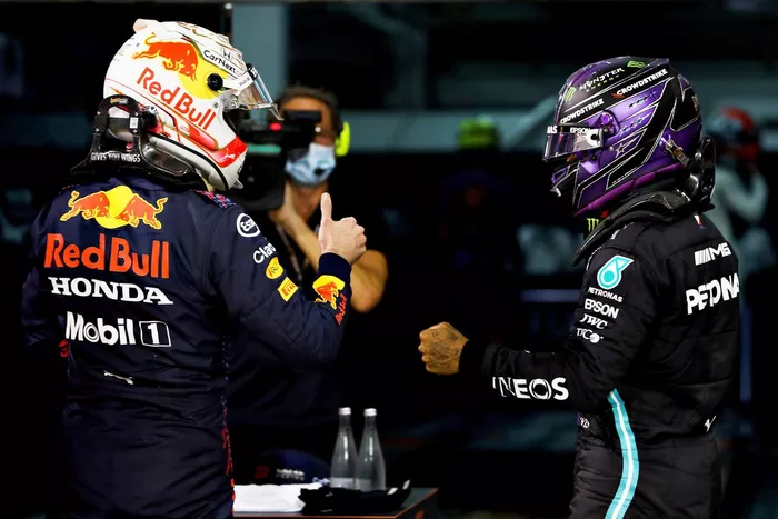 Ganador de la pole position Max Verstappen, Red Bull Racing
