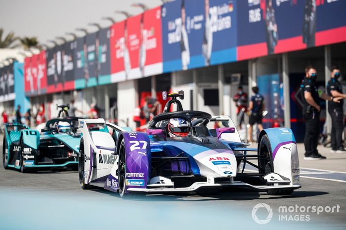 Jake Dennis, BMW i Andretti Motorsport, BMW iFE.21, Sam Bird, Jaguar Racing, Jaguar I-Type 5