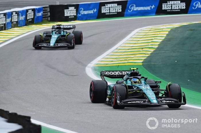 Fernando Alonso, Aston Martin AMR23, Lance Stroll, Aston Martin AMR23