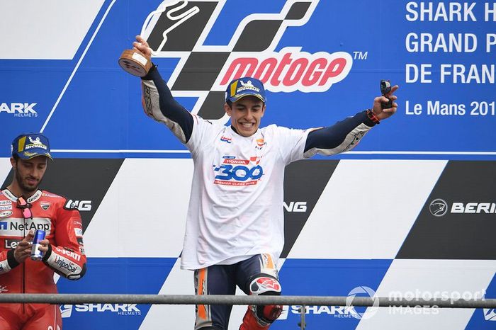 Podio: ganador, Marc Marquez, Repsol Honda Team