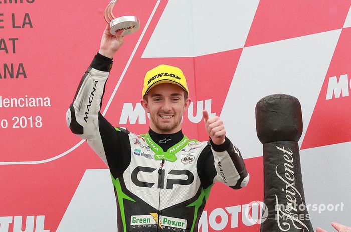 Podio: tercero, John McPhee, CIP Green Power