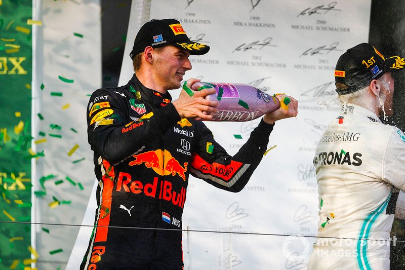 Podyum: 3. Max Verstappen, Red Bull Racing