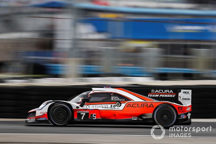 #7 Acura Team Penske Acura DPi, DPi: Helio Castroneves, Ricky Taylor, Alexander Rossi