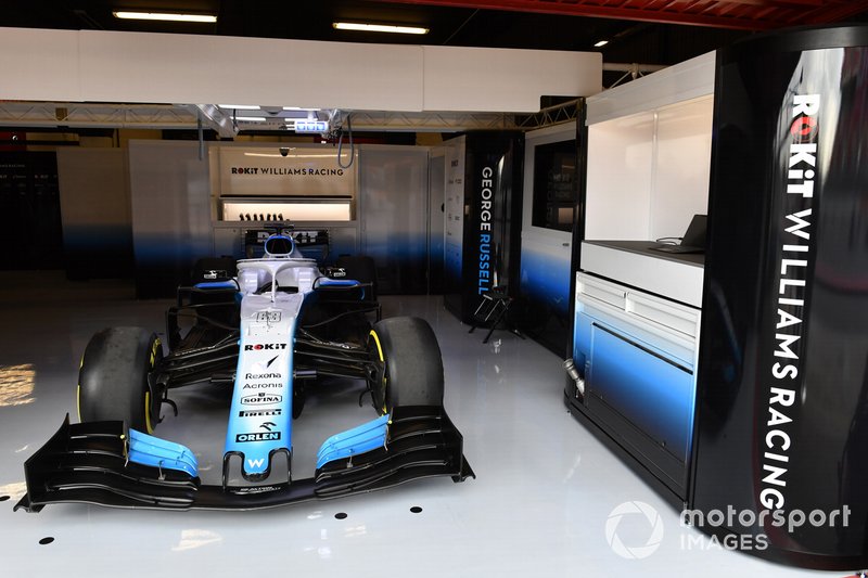 Une Williams au garage