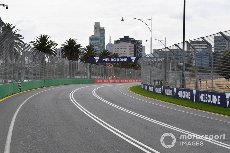Melbourne circuit detail