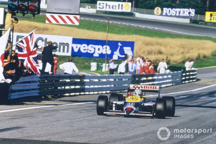 Nigel Mansell - Williams FW11B-Honda - GP de Austria de 1987