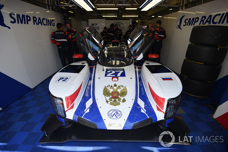 #27 SMP Racing Dallara P217 Gibson: Mikhail Aleshin, Viktor Shaytar, Sergey Sirotkin