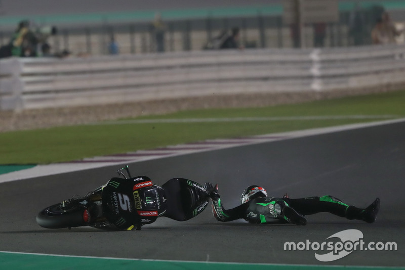Johann Zarco, 12 kali kecelakaan