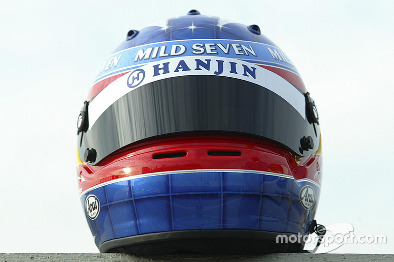 Il casco di Fernando Alonso, Renault F1 Team