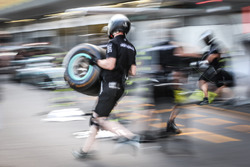 Simulations d'arrêts au stand pour Mercedes AMG F1