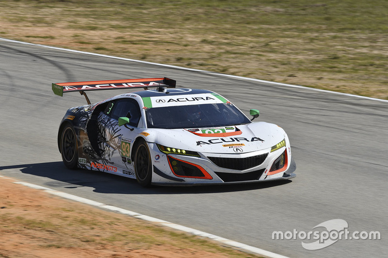 #93 Michael Shank Racing Acura NSX: Andy Lally, Katherine Legge, Mark Wilkins