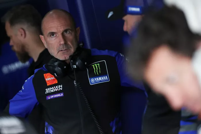 Massimo Meregalli Team Director , Yamaha in the garage
