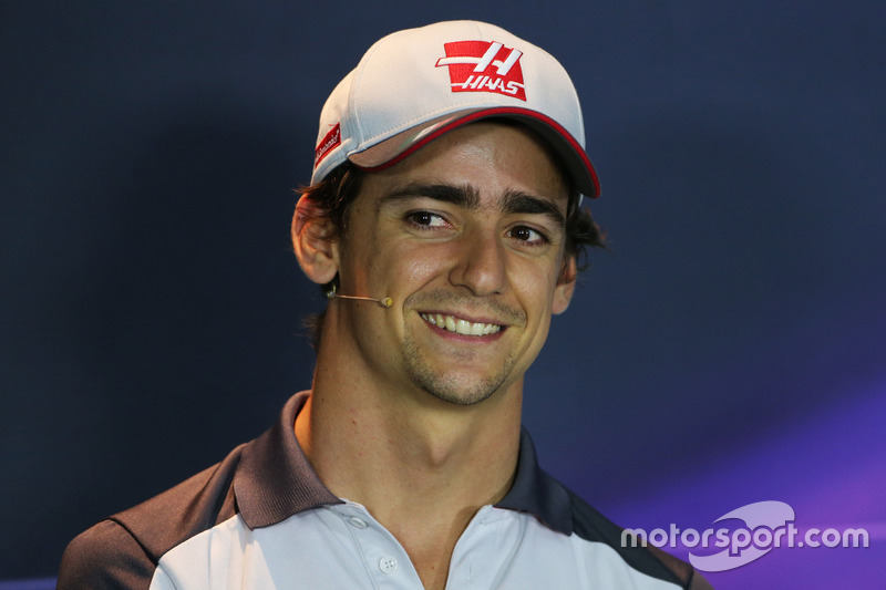 Esteban Gutierrez, Haas F1 Team in the FIA Press Conference