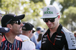 Nico Hulkenberg, Sahara Force India F1, con i fan