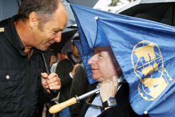 Gerhard Berger mit FIA-Präsident Jean Todt