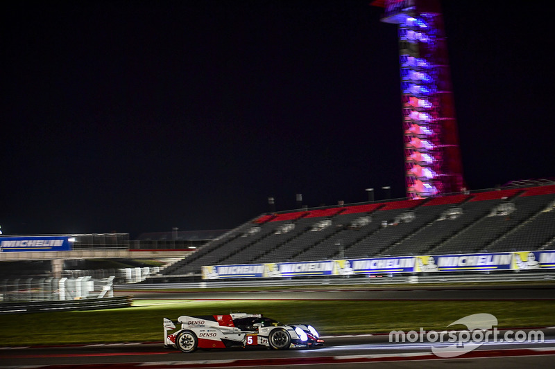 5. LMP1: #5 Toyota TS050: Sébastien Buemi, Kazuki Nakajima, Anthony Davidson