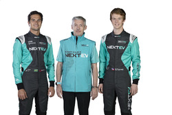 Nelson Piquet Jr., Martin Leach and Oliver Turvey, NeXTEV TCR Formula E Team