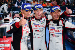 LMP1 Race winners #6 Toyota Racing Toyota TS050 Hybrid: Stéphane Sarrazin, Mike Conway, Kamui Kobaya