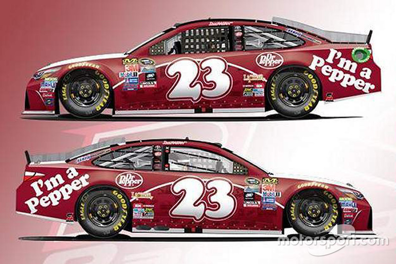 Throwback-Design von David Ragan, BK Racing, Toyota