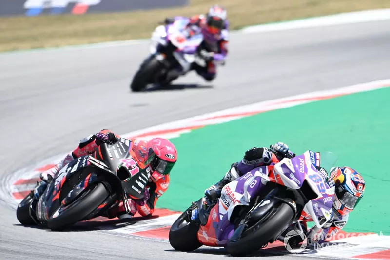 Jorge Martín talonné par Aleix Espargaró