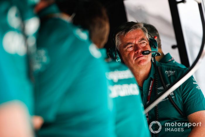 Andy Stevenson, Director Deportivo de Aston Martin
