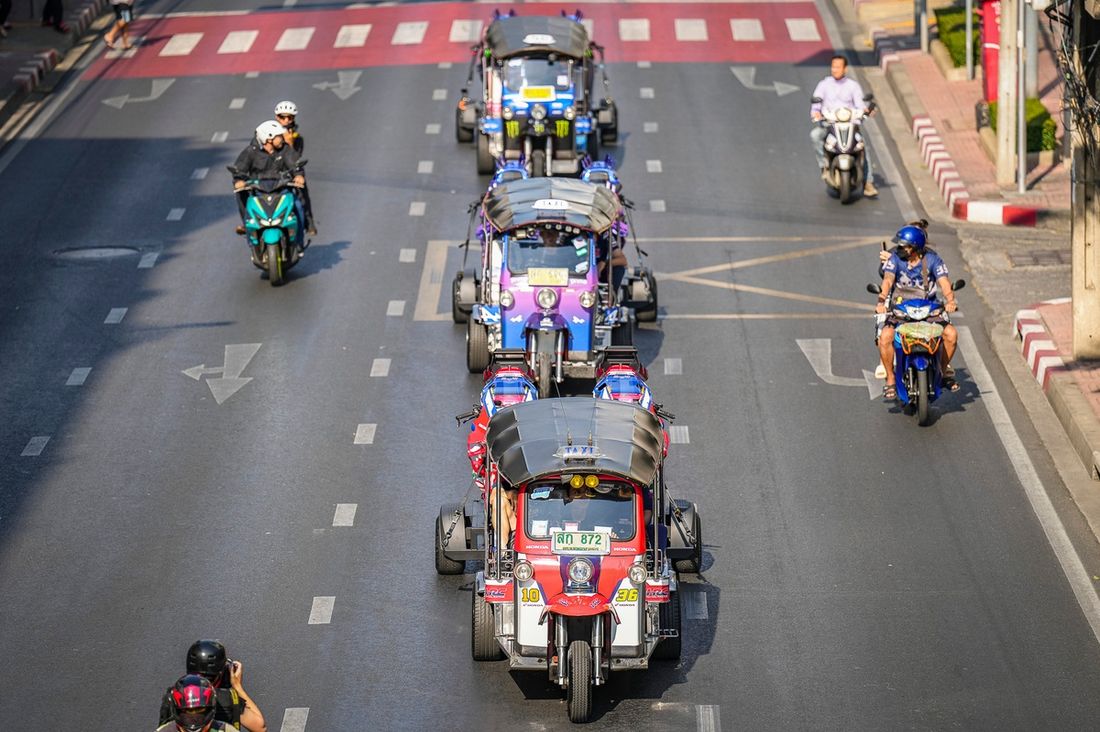 Las motos camino del lanzamiento