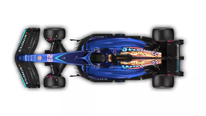 Williams FW45 Las Vegas Livery