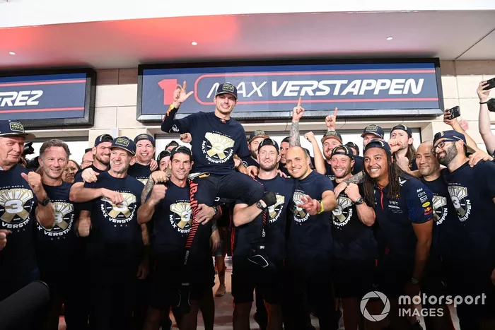 Les festivités du troisième titre mondial de Max Verstappen