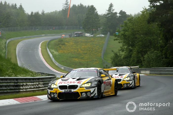 #1 ROWE Racing BMW M6 GT3: Nick Catsburg, John Edwards, Philipp Eng, Nick Yelloly, #98 ROWE Racing BMW M6 GT3: Connor De Phillippi, Martin Tomczyk, Sheldon van der Linde, Marco Wittmann