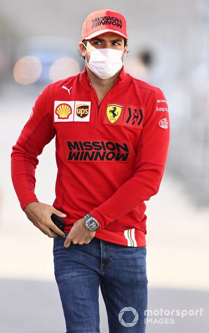 Carlos Sainz Jr., Ferrari en Portimao