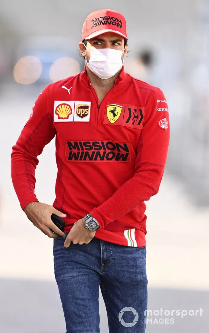Carlos Sainz Jr., Ferrari en Portimao