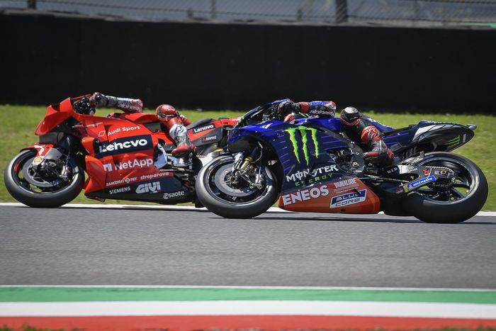 Francesco Bagnaia, Ducati Team, Fabio Quartararo, Yamaha Factory Racing